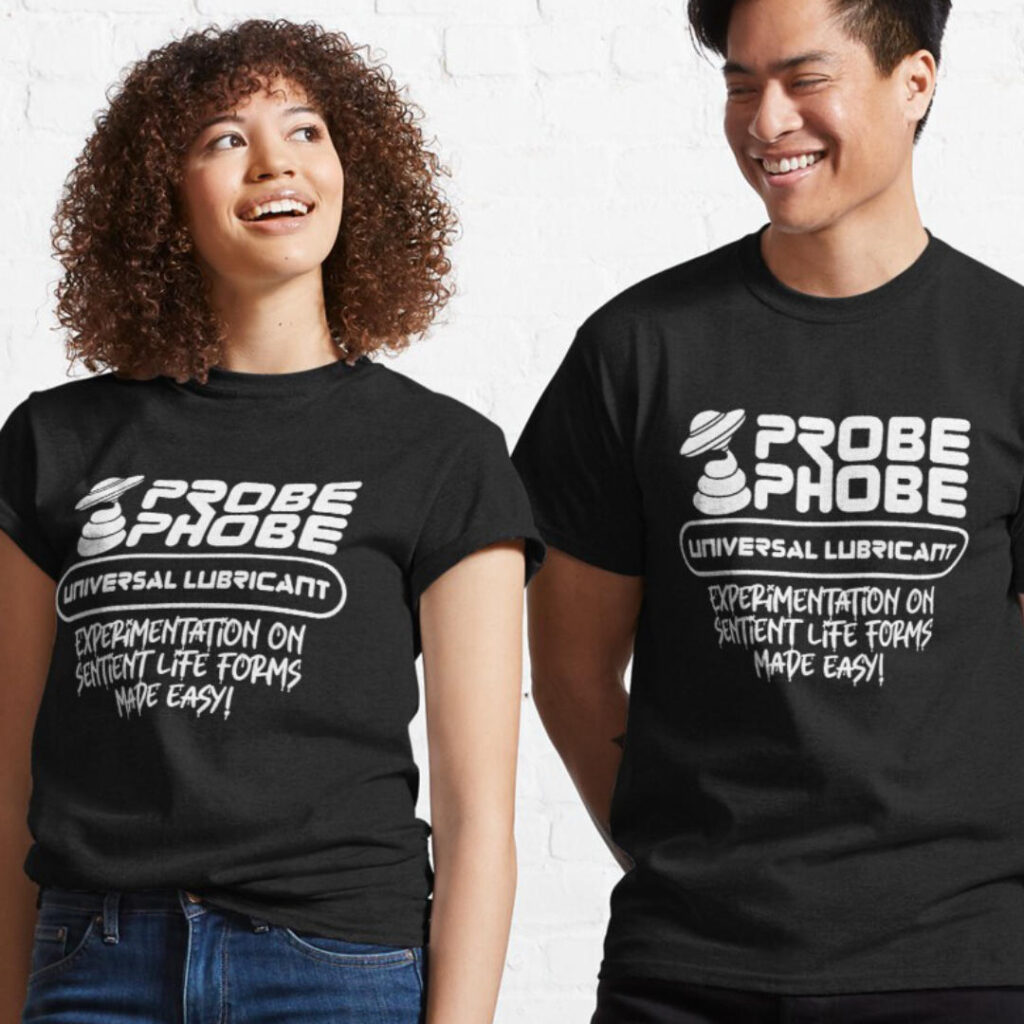 ProbePhobe-white-tshirts